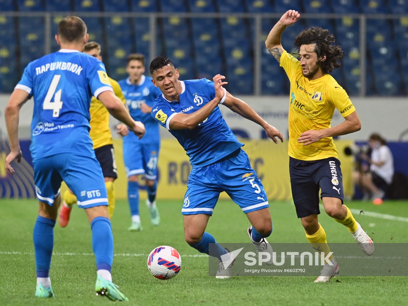 Russia Soccer Premier-League Rostov - Dynamo