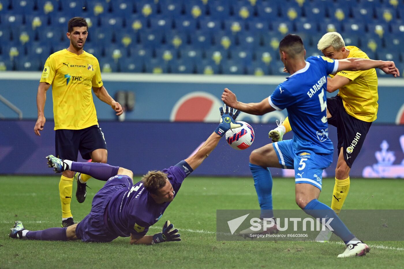 Russia Soccer Premier-League Rostov - Dynamo