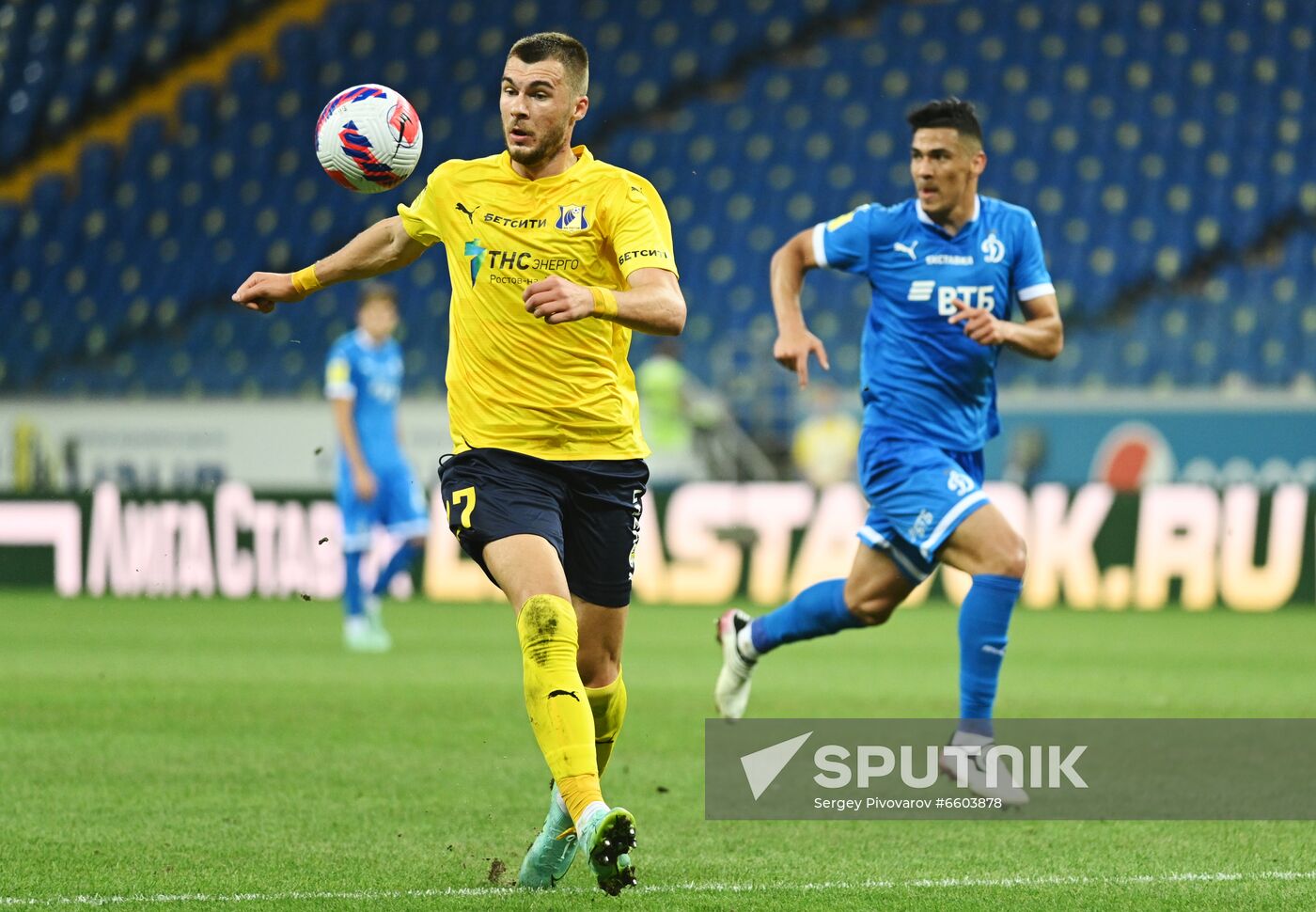 Russia Soccer Premier-League Rostov - Dynamo