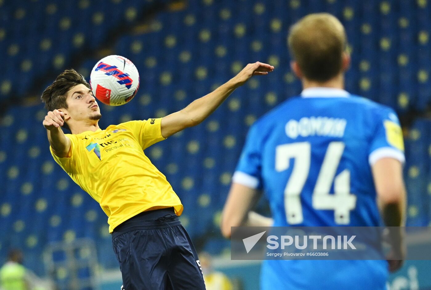 Russia Soccer Premier-League Rostov - Dynamo