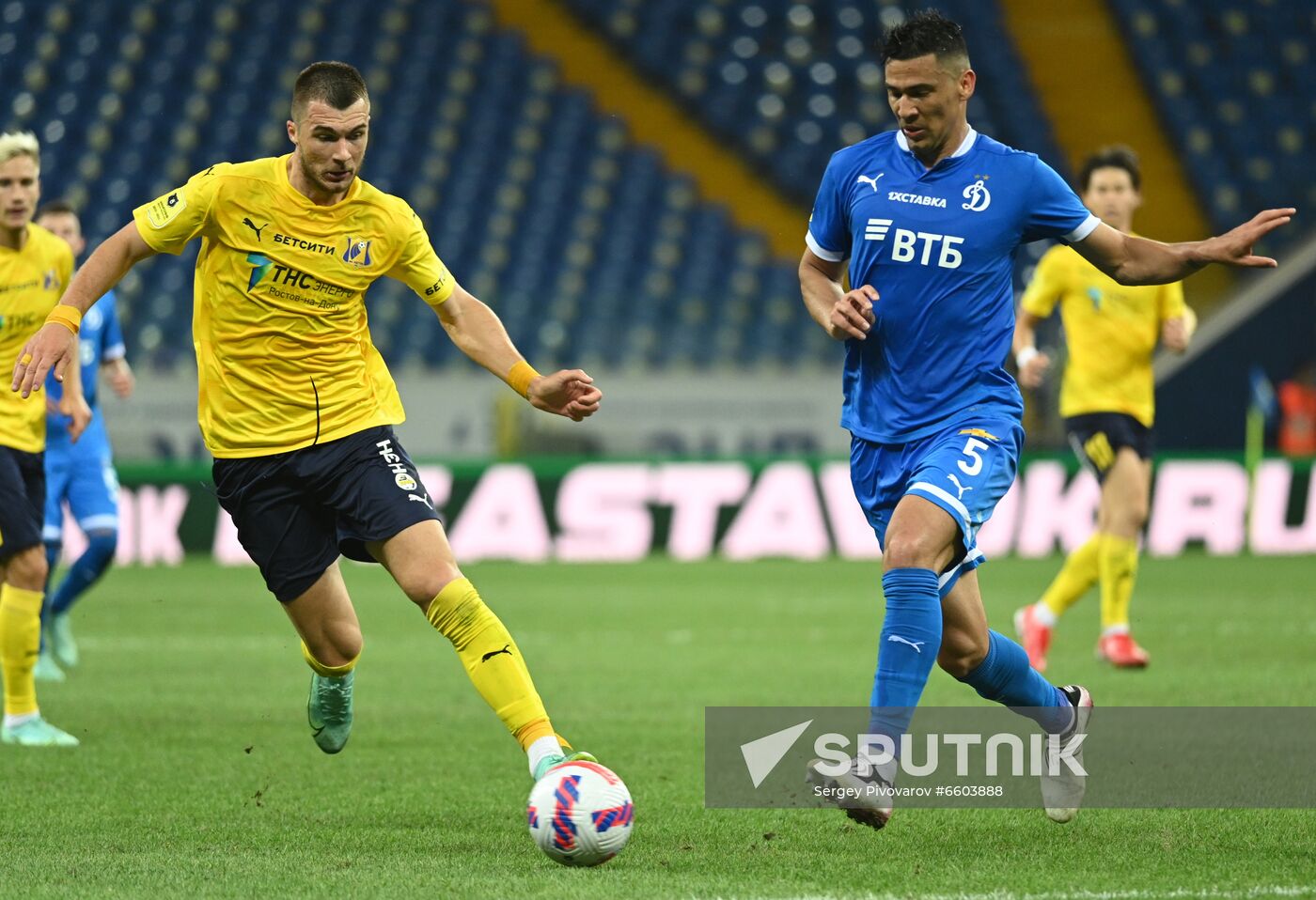 Russia Soccer Premier-League Rostov - Dynamo