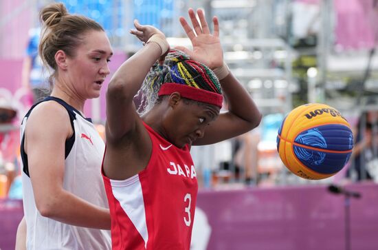 Japan Olympics 2020 3x3 Basketball Women