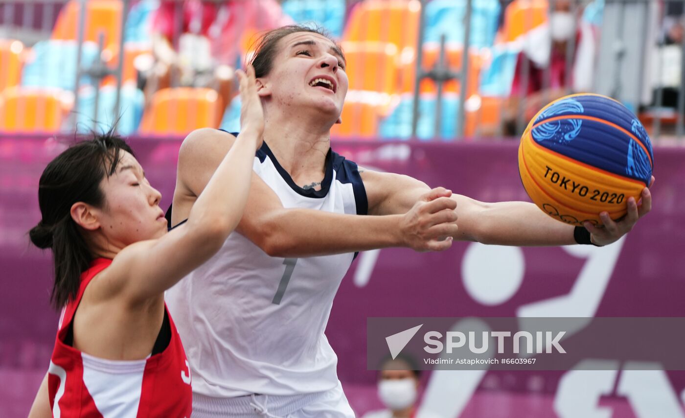 Japan Olympics 2020 3x3 Basketball Women