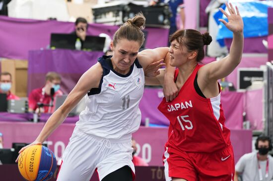 Japan Olympics 2020 3x3 Basketball Women