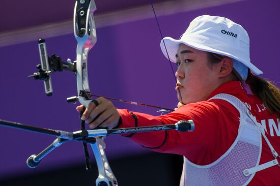 Japan Olympics 2020 Archery Mixed Team