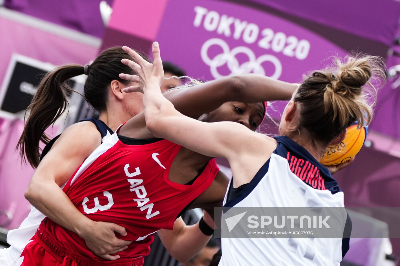Japan Olympics 2020 3x3 Basketball Women
