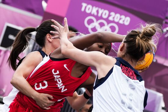 Japan Olympics 2020 3x3 Basketball Women