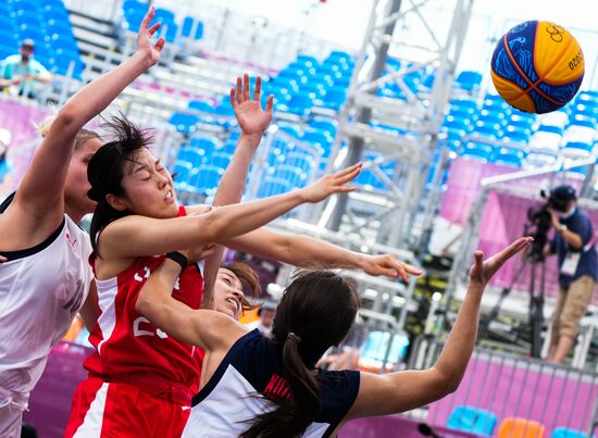 Japan Olympics 2020 3x3 Basketball Women