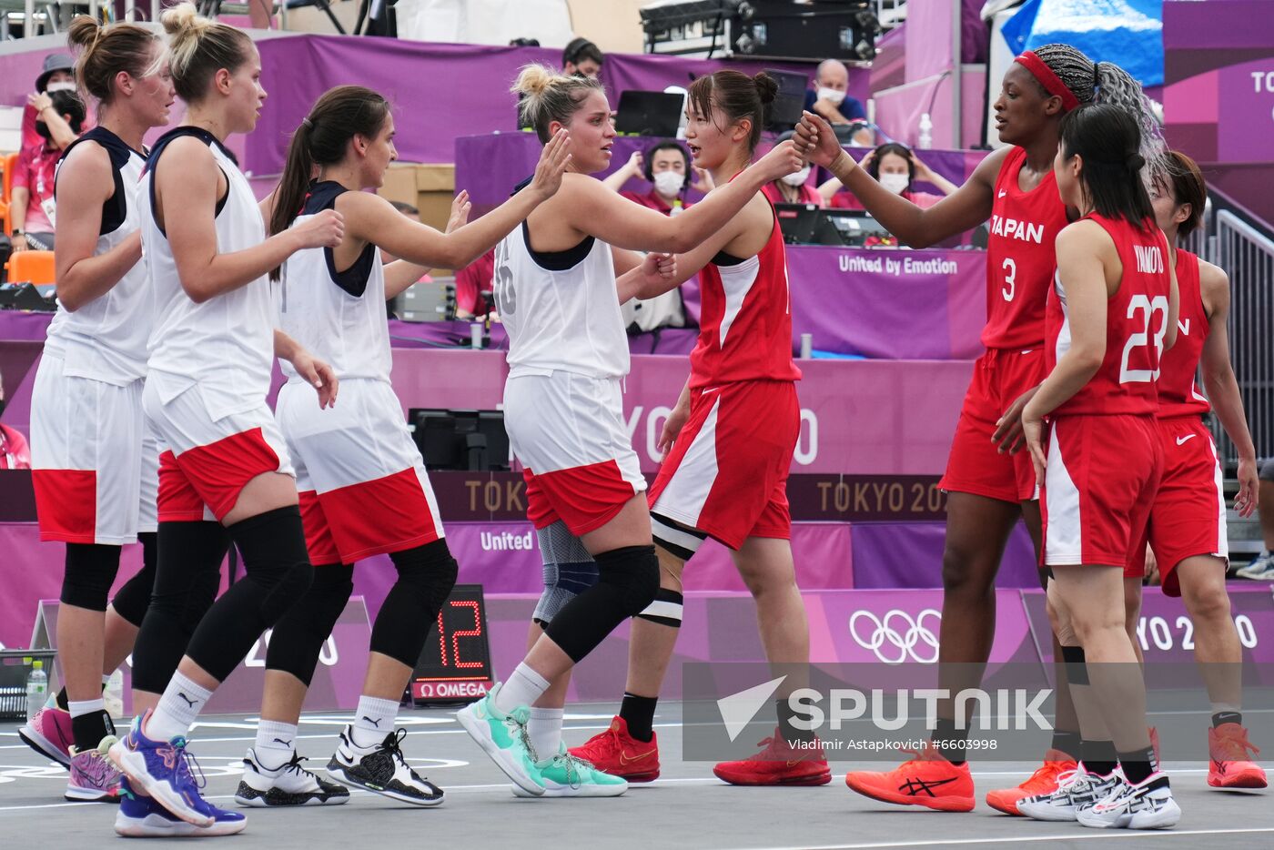 Japan Olympics 2020 3x3 Basketball Women