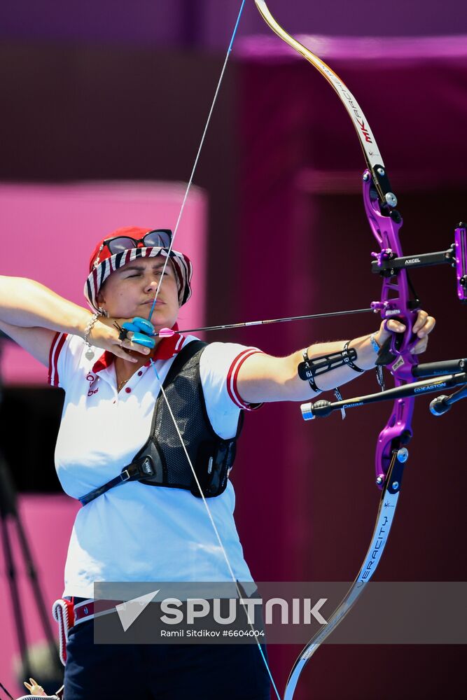 Japan Olympics 2020 Archery Mixed Team