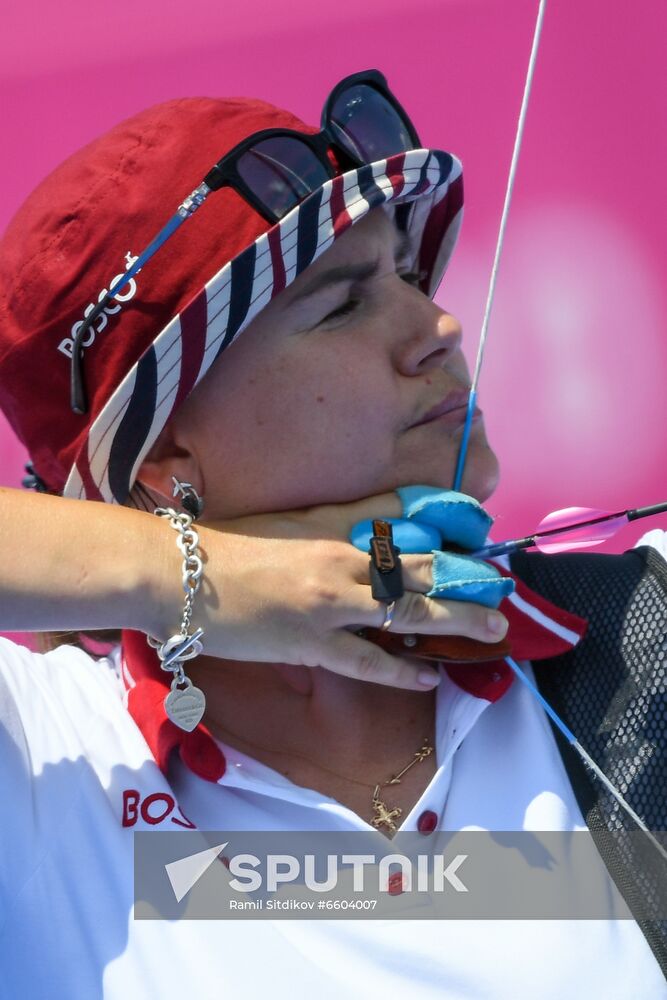 Japan Olympics 2020 Archery Mixed Team