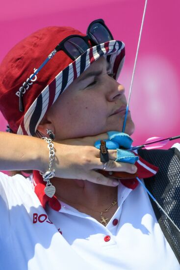 Japan Olympics 2020 Archery Mixed Team