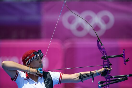 Japan Olympics 2020 Archery Mixed Team