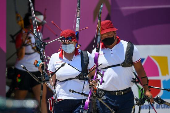 Japan Olympics 2020 Archery Mixed Team