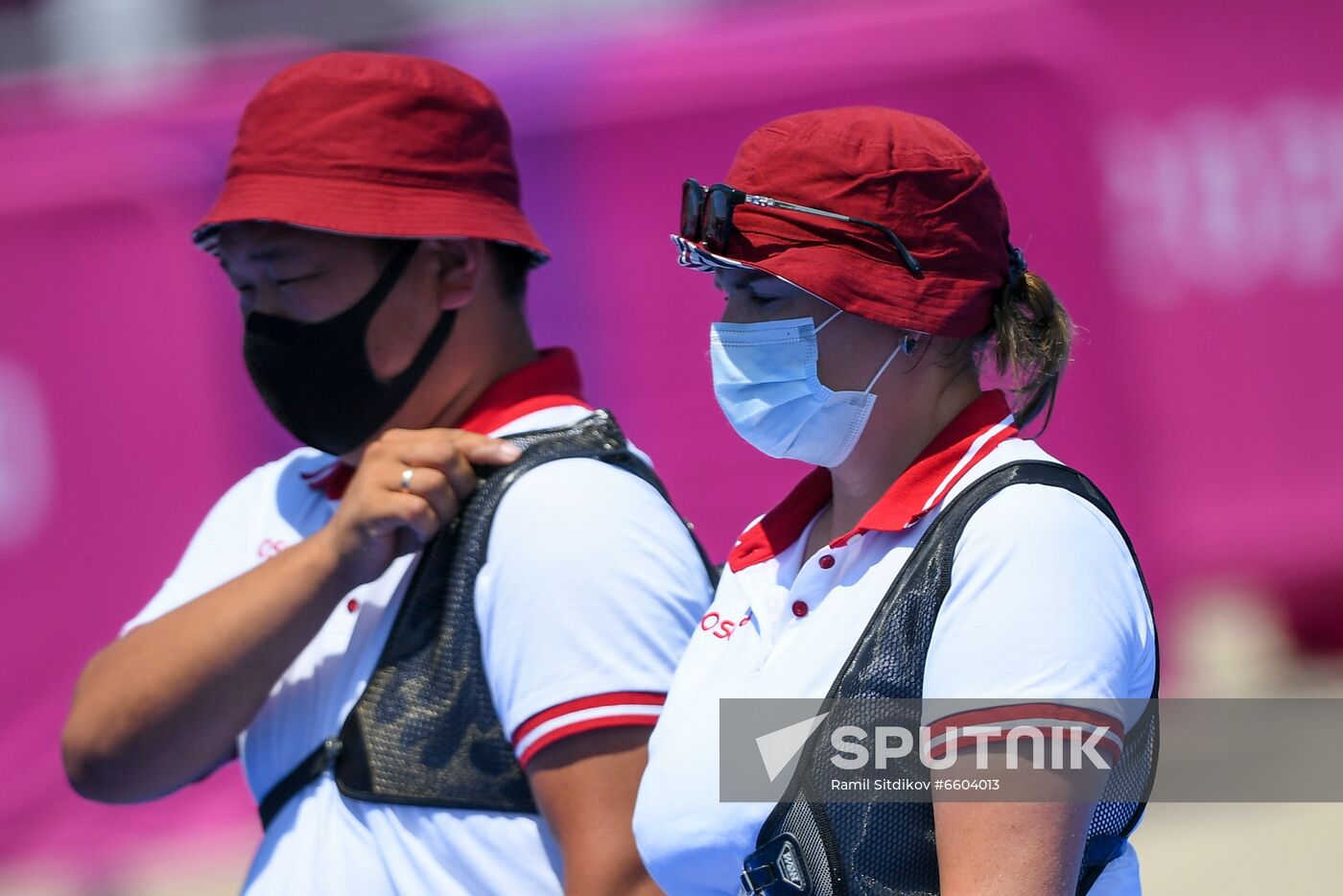 Japan Olympics 2020 Archery Mixed Team