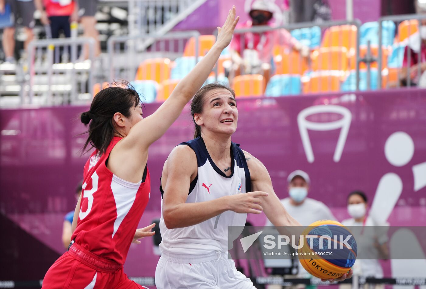 Japan Olympics 2020 3x3 Basketball Women