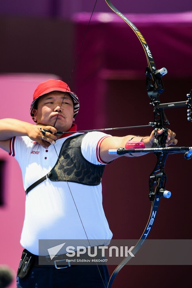 Japan Olympics 2020 Archery Mixed Team
