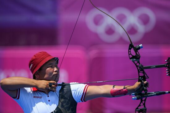 Japan Olympics 2020 Archery Mixed Team