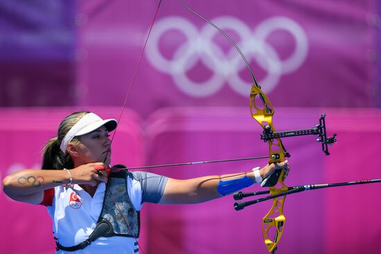 Japan Olympics 2020 Archery Mixed Team