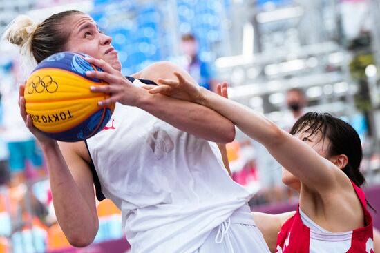 Japan Olympics 2020 3x3 Basketball Women