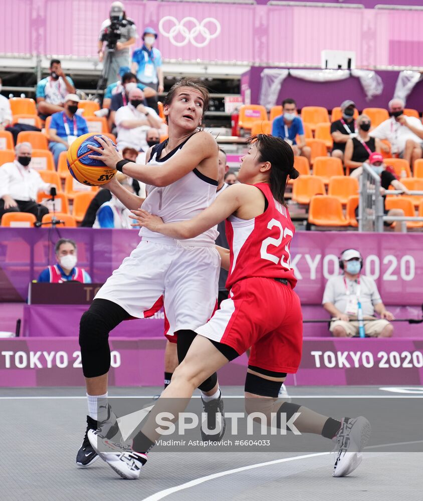 Japan Olympics 2020 3x3 Basketball Women
