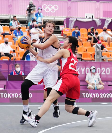 Japan Olympics 2020 3x3 Basketball Women