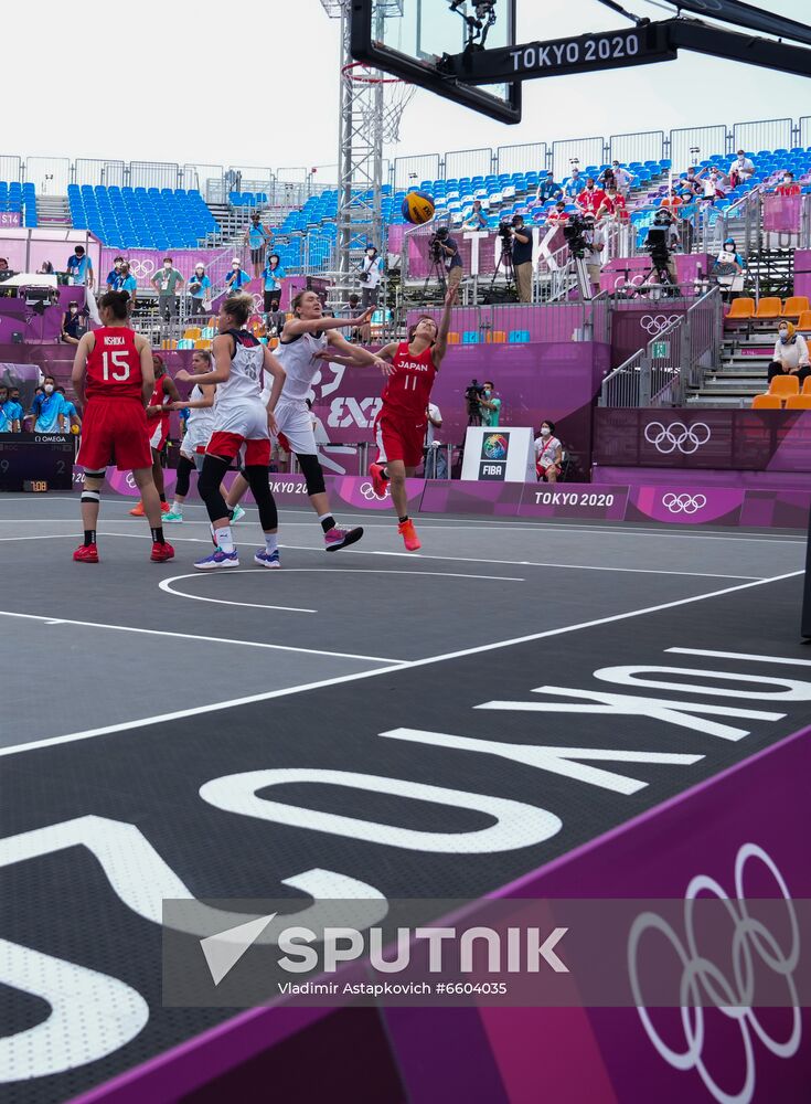Japan Olympics 2020 3x3 Basketball Women