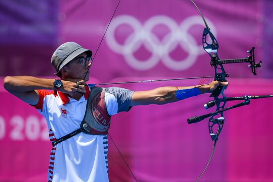 Japan Olympics 2020 Archery Mixed Team