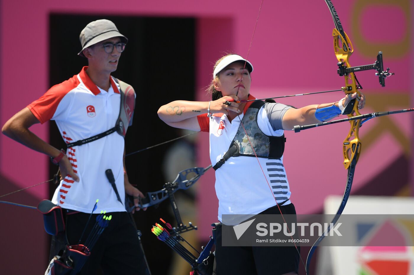 Japan Olympics 2020 Archery Mixed Team