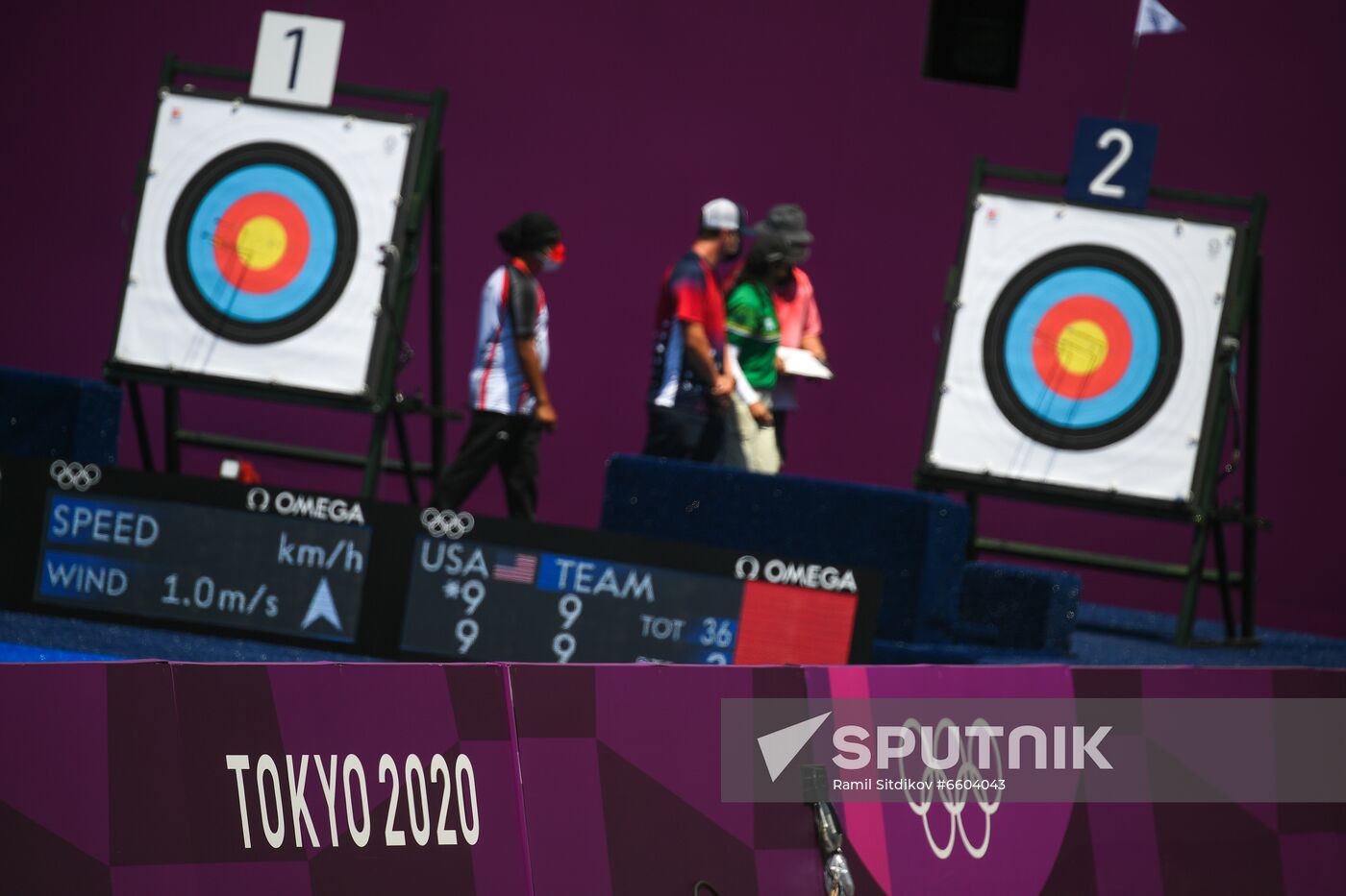 Japan Olympics 2020 Archery Mixed Team
