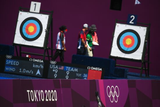 Japan Olympics 2020 Archery Mixed Team