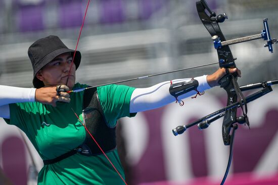 Japan Olympics 2020 Archery Mixed Team