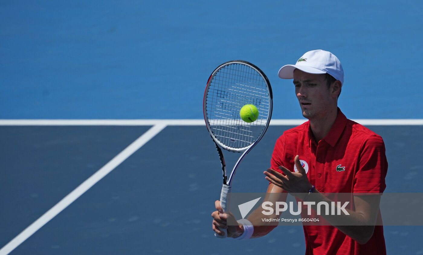 Japan Olympics 2020 Tennis Men Bublik - Medvedev