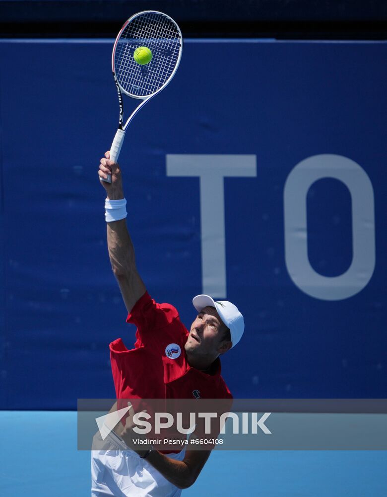 Japan Olympics 2020 Tennis Men Bublik - Medvedev