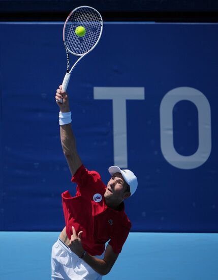 Japan Olympics 2020 Tennis Men Bublik - Medvedev