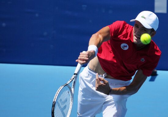 Japan Olympics 2020 Tennis Men Bublik - Medvedev