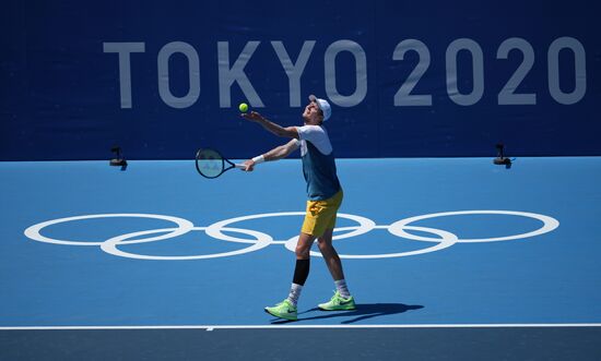 Japan Olympics 2020 Tennis Men Bublik - Medvedev