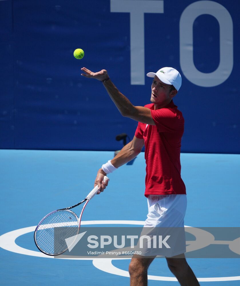 Japan Olympics 2020 Tennis Men Bublik - Medvedev