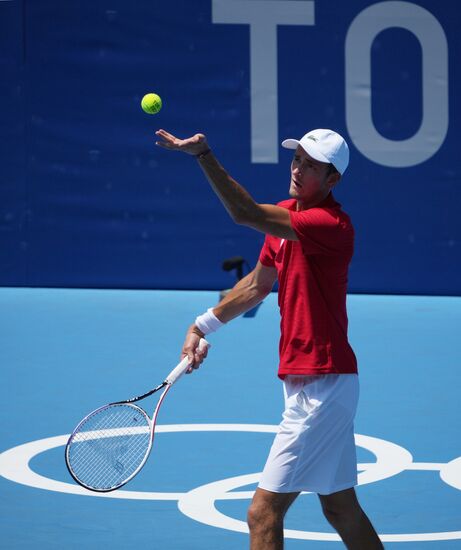 Japan Olympics 2020 Tennis Men Bublik - Medvedev