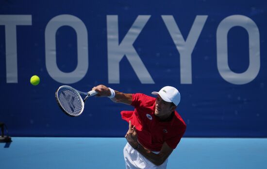 Japan Olympics 2020 Tennis Men Bublik - Medvedev