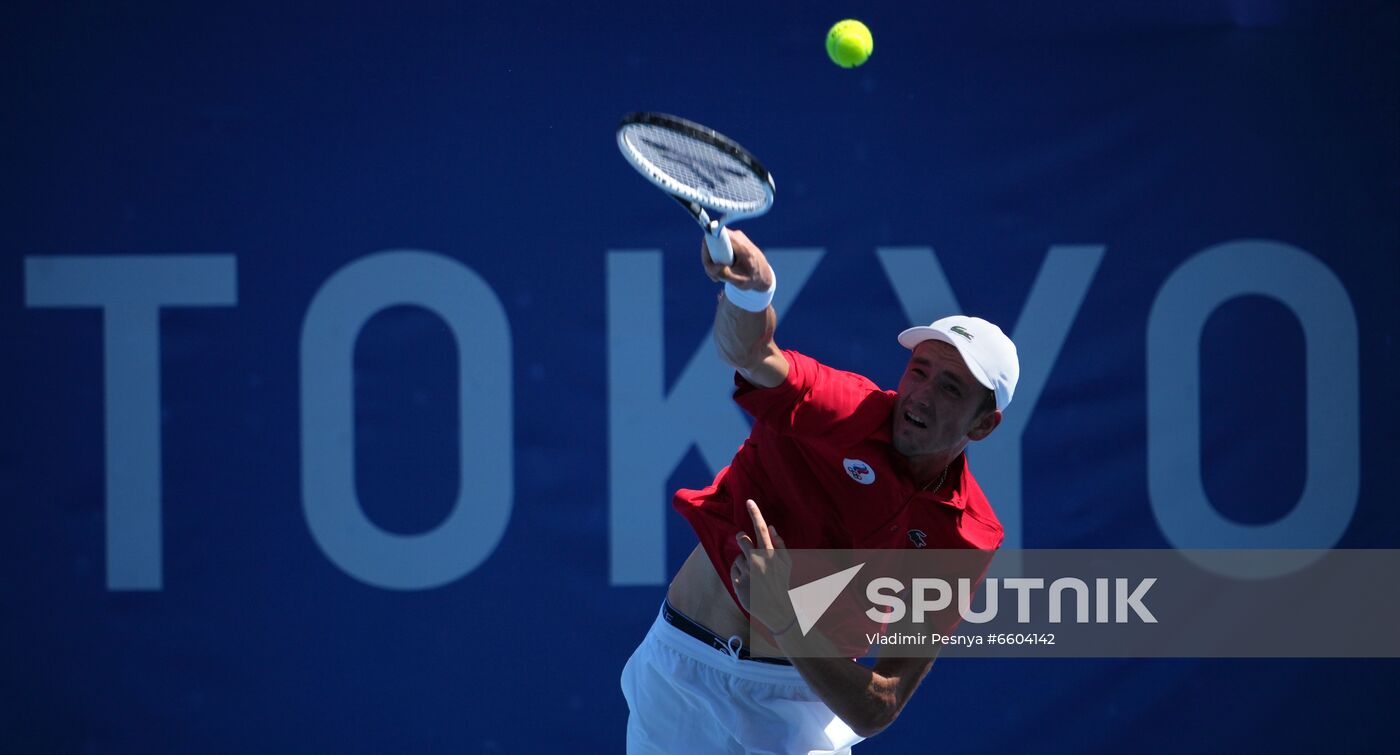 Japan Olympics 2020 Tennis Men Bublik - Medvedev