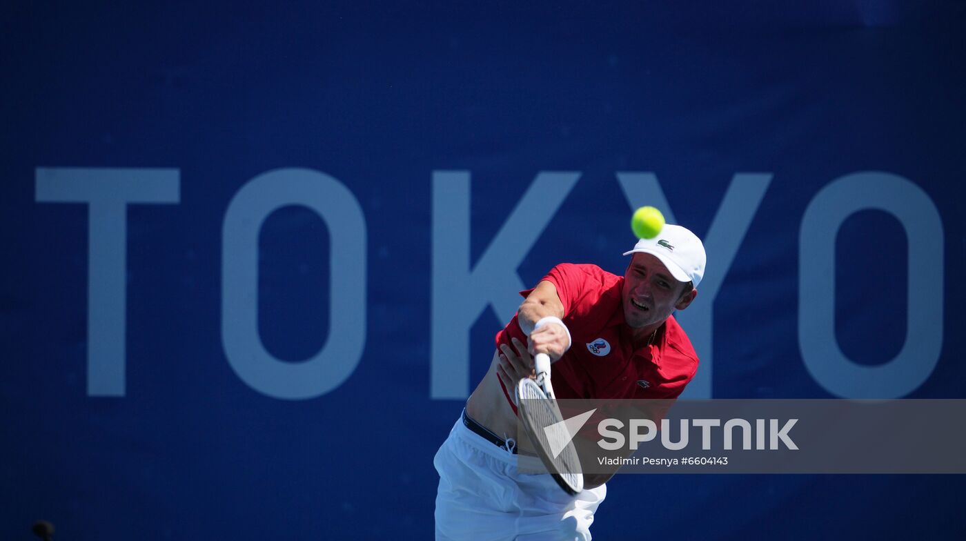 Japan Olympics 2020 Tennis Men Bublik - Medvedev