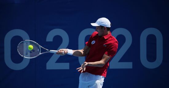 Japan Olympics 2020 Tennis Men Bublik - Medvedev