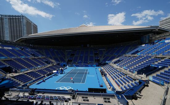 Japan Olympics 2020 Tennis Men Bublik - Medvedev