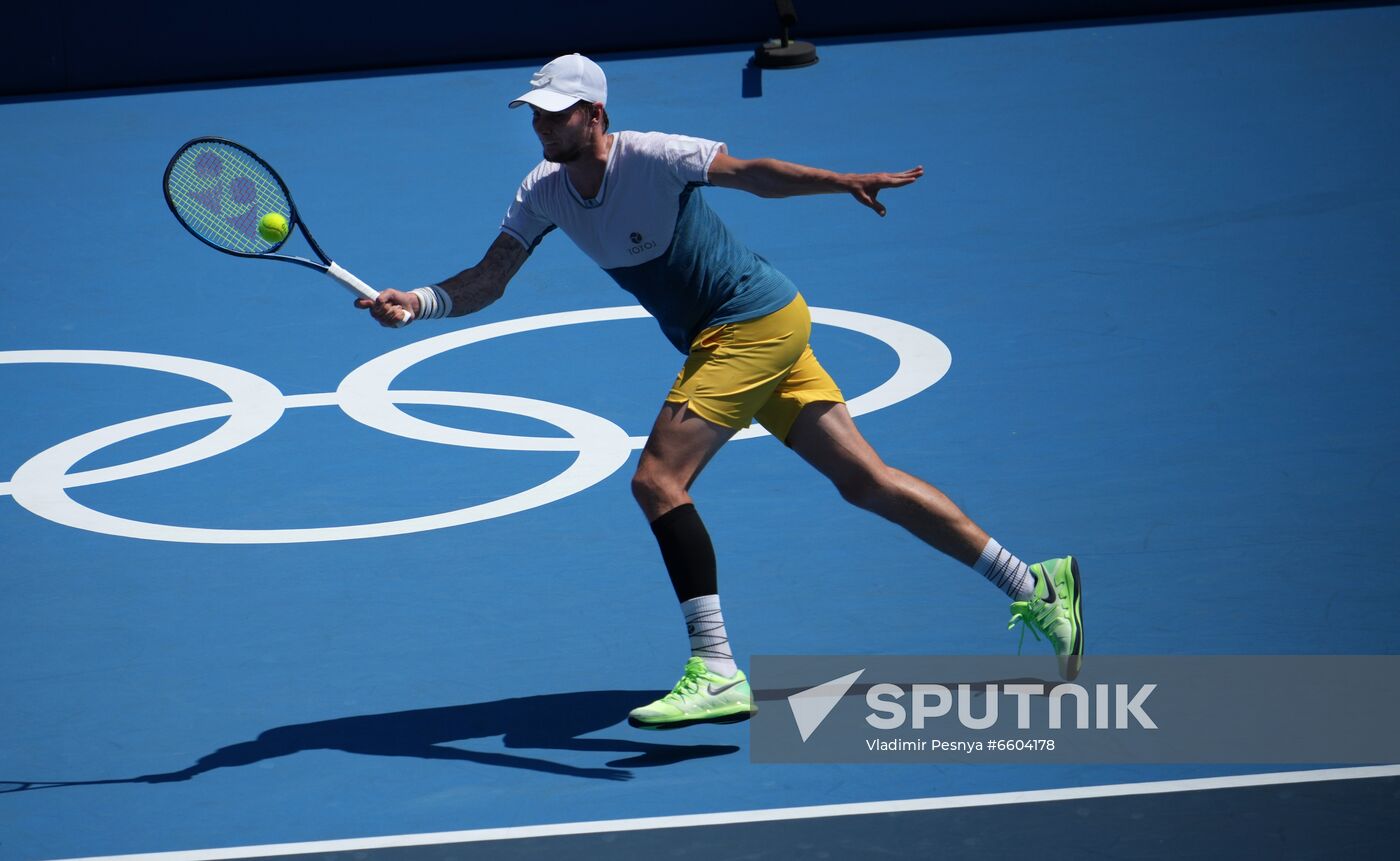 Japan Olympics 2020 Tennis Men Bublik - Medvedev