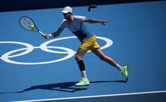 Japan Olympics 2020 Tennis Men Bublik - Medvedev