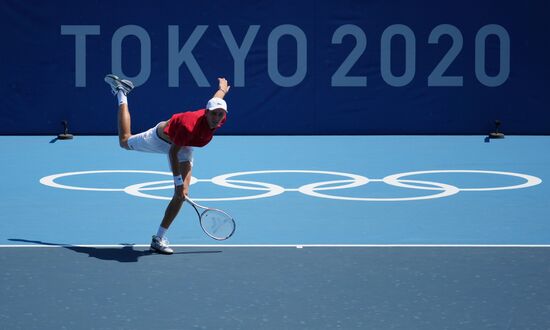 Japan Olympics 2020 Tennis Men Bublik - Medvedev