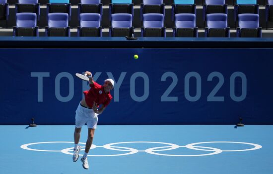 Japan Olympics 2020 Tennis Men Bublik - Medvedev