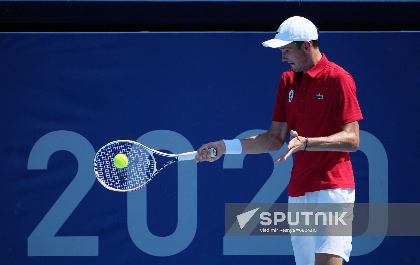 Japan Olympics 2020 Tennis Men Bublik - Medvedev