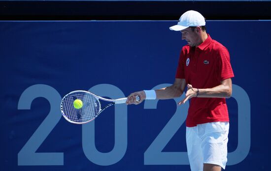 Japan Olympics 2020 Tennis Men Bublik - Medvedev
